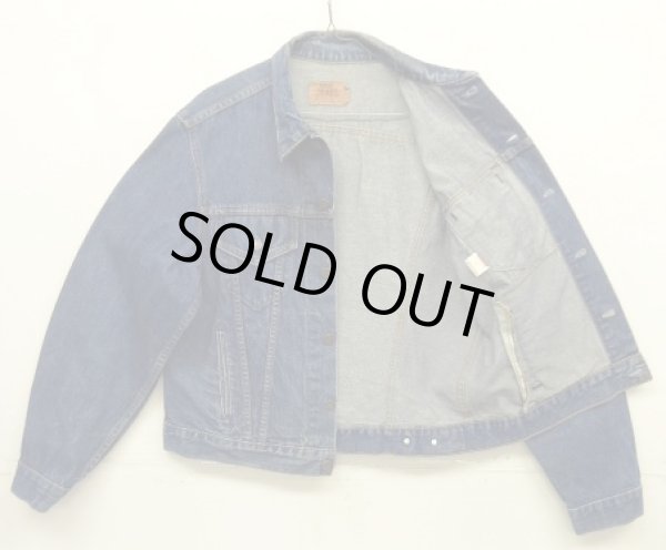 画像4: 80'S LEVIS "71506" スモールe 4thモデル デニムジャケット インディゴ 46L USA製 (VINTAGE)