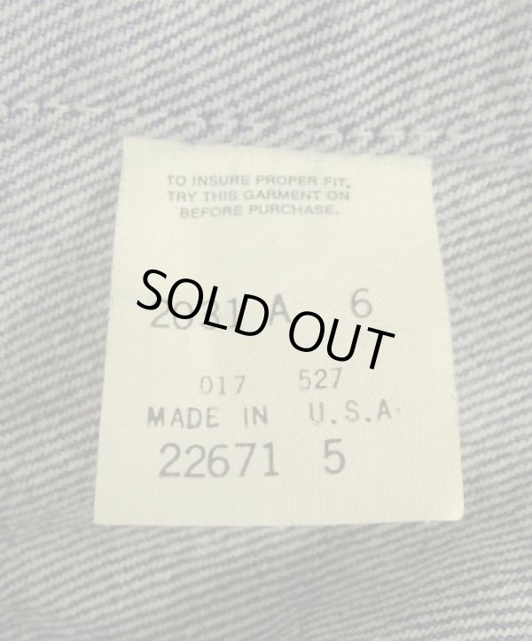 画像3: 80'S LEVIS "71506" スモールe 4thモデル デニムジャケット インディゴ 42 USA製 (VINTAGE)