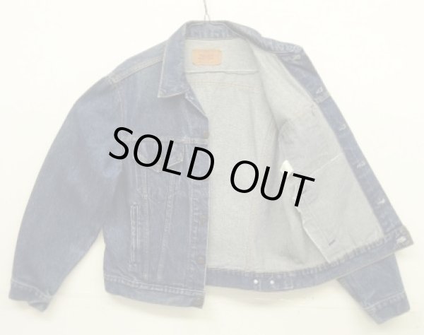 画像4: 80'S LEVIS "71506" スモールe 4thモデル デニムジャケット インディゴ 42 USA製 (VINTAGE)