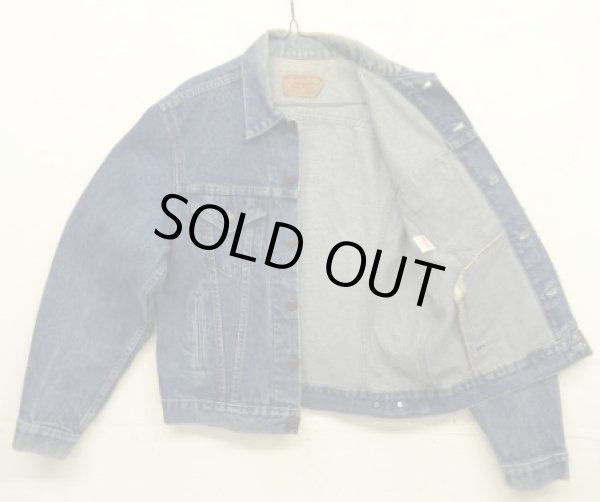 画像4: 80'S LEVIS "71506" スモールe 4thモデル デニムジャケット インディゴ 44L USA製 (VINTAGE)