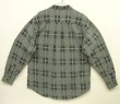 画像4: 90'S J.CREW 旧タグ 長袖 プリントフランネル ワークシャツ チェック柄 (VINTAGE)