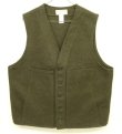 画像1: C.C.FILSON "MACKINAW WOOL VEST" ウールベスト フォレストグリーン USA製 (MINT CONDITION)