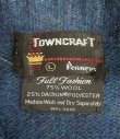 画像2: 70'S TOWNCRAFT ラグランスリーブ クルーネックニット ブルー (VINTAGE)
