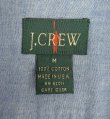 画像2: 90'S J.CREW 旧タグ 長袖 シャンブレー ワークシャツ ブルー USA製 (VINTAGE)