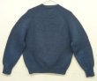 画像3: 70'S TOWNCRAFT ラグランスリーブ クルーネックニット ブルー (VINTAGE)