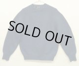 画像: 70'S TOWNCRAFT ラグランスリーブ クルーネックニット ブルー (VINTAGE)