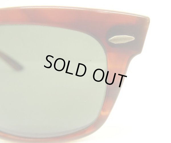 画像3: 80'S B&L ボシュロム製 RAY-BAN "WAYFARER" サングラス べっ甲ブラウン USA製 (VINTAGE)