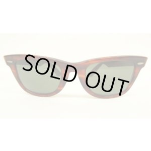 画像: 80'S B&L ボシュロム製 RAY-BAN "WAYFARER" サングラス べっ甲ブラウン USA製 (VINTAGE)