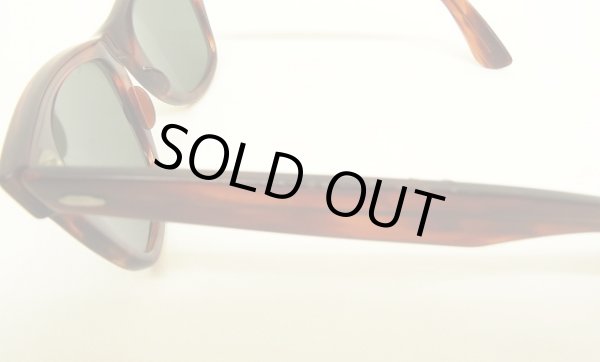 画像8: 80'S B&L ボシュロム製 RAY-BAN "WAYFARER" サングラス べっ甲ブラウン USA製 (VINTAGE)