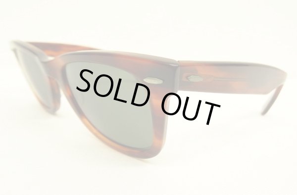 画像2: 80'S B&L ボシュロム製 RAY-BAN "WAYFARER" サングラス べっ甲ブラウン USA製 (VINTAGE)