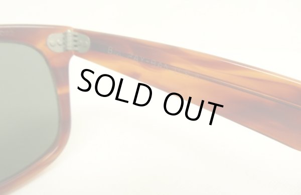 画像6: 80'S B&L ボシュロム製 RAY-BAN "WAYFARER" サングラス べっ甲ブラウン USA製 (VINTAGE)