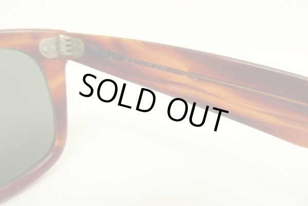 画像6: 80'S B&L ボシュロム製 RAY-BAN "WAYFARER" サングラス べっ甲ブラウン USA製 (VINTAGE)