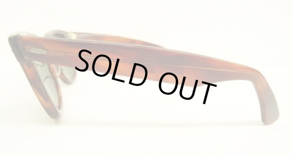 画像4: 80'S B&L ボシュロム製 RAY-BAN "WAYFARER" サングラス べっ甲ブラウン USA製 (VINTAGE)