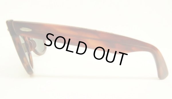 画像4: 80'S B&L ボシュロム製 RAY-BAN "WAYFARER" サングラス べっ甲ブラウン USA製 (VINTAGE)