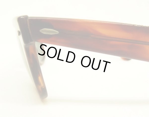 画像5: 80'S B&L ボシュロム製 RAY-BAN "WAYFARER" サングラス べっ甲ブラウン USA製 (VINTAGE)