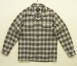 画像1: 00'S PENDLETON "BOARD SHIRT" コットン オープンカラーシャツ オンブレチェック (VINTAGE)