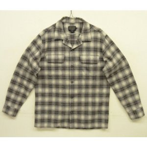 画像: 00'S PENDLETON "BOARD SHIRT" コットン オープンカラーシャツ オンブレチェック (VINTAGE)