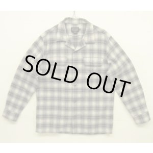画像: 00'S PENDLETON "BOARD SHIRT" コットン オープンカラーシャツ オンブレチェック (VINTAGE)