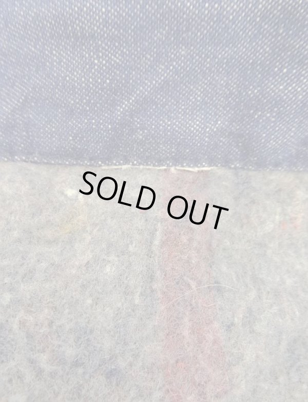 画像3: 70'S WRANGLER 裏地ブランケット デニム カバーオール ダークインディゴ (VINTAGE)