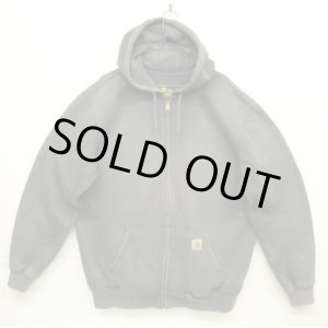 画像: CARHARTT フルジップ スウェット パーカー フェードチャコール (VINTAGE)