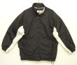 画像1: 90'S NIKE 白タグ 裏地付き ナイロンジャケット ブラック/ホワイト (VINTAGE)