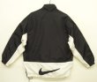 画像4: 90'S NIKE 白タグ 裏地付き ナイロンジャケット ブラック/ホワイト (VINTAGE)