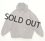 画像: CARHARTT 裏地サーマル プルオーバー ダブルフェイスパーカー フェードブラウン (VINTAGE)