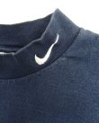 画像3: 90'S NIKE 白タグ モックネック 長袖 Tシャツ ネイビー USA製 (VINTAGE)