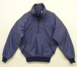 画像1: 80'S PATAGONIA デカタグ ハーフジップ ナイロン アノラックジャケット ネイビー (VINTAGE)