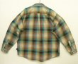 画像4: PATAGONIA オーガニックコットン 長袖 シャツ オンブレチェック (USED)
