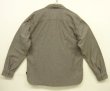 画像4: PATAGONIA メタルボタン マチ付き 長袖 シャンブレーシャツ ブラウン (USED)