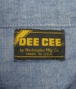 画像2: 70'S WASHINGTON DEE CEE コットン100% 長袖 シャンブレーシャツ ブルー USA製 (VINTAGE)