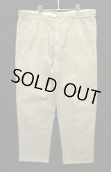画像: 60'S BOAT SAIL CLOTH "SANFORIZED" コットン100% ワークパンツ TALON製アルミジップ USA製 (VINTAGE)