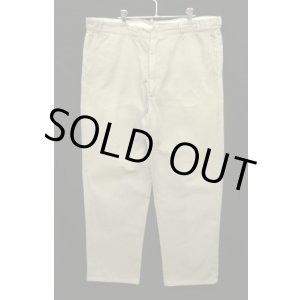画像: 60'S BOAT SAIL CLOTH "SANFORIZED" コットン100% ワークパンツ TALON製アルミジップ USA製 (VINTAGE)