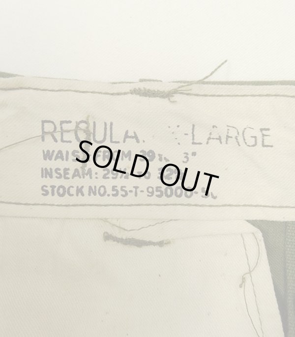 画像2: 50'S アメリカ軍 US ARMY "M-51" フィールドパンツ XL-R (DEADSTOCK)