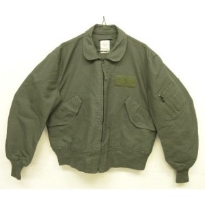 画像: アメリカ軍 USAF "CWU-36/P" アラミド フライトジャケット セージグリーン (VINTAGE) 