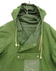 画像2: 70'S UNKNOWN ユーロワーク 中綿入り プルオーバージャケット ダークグリーン (VINTAGE)