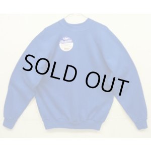 画像: 80'S TULTEX ラグランスリーブ クルーネック スウェットシャツ ブルー USA製 (DEADSTOCK)
