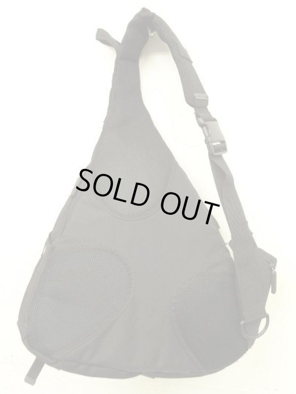 画像7: 00'S GAP 旧タグ ナイロン ワンショルダーバッグ ブラック (VINTAGE)