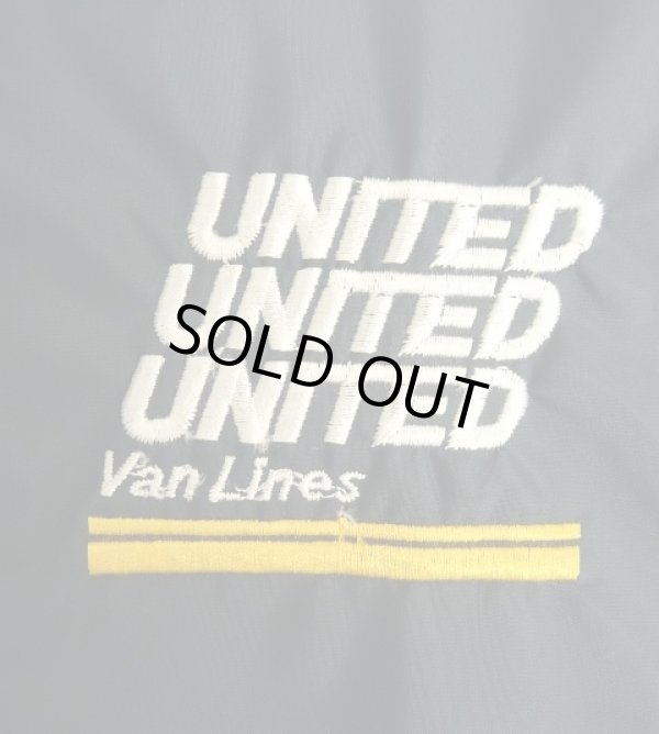 画像3: 90'S UNITED VAN LINES 裏地付き コーチジャケット ネイビー USA製 (DEADSTOCK)