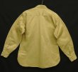 画像5: 40'S アメリカ軍 US ARMY "STAND UP COLLAR" マチ付き 長袖 チノシャツ ベージュ (VINTAGE)