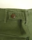 画像3: 60'S アメリカ軍 US ARMY "OG107" 初期モデル コットンサテン 平ボタン ベイカーパンツ (VINTAGE)