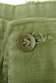 画像2: 60'S アメリカ軍 US ARMY "OG107" 初期モデル コットンサテン 平ボタン ベイカーパンツ (VINTAGE)