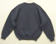 画像4: 90'S RUSSELL ATHLETIC 前Vガゼット付き クルーネック スウェットシャツ ヘザーネイビー メキシコ製 (VINTAGE)