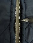 画像5: 70'S UNKNOWN 裏地サーマル キルティングジャケット ネイビー SIMCOアルミジップ (VINTAGE)