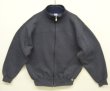 画像1: 90'S RUSSELL ATHLETIC フルジップ スタンドカラー スウェットシャツ ヘザーネイビー メキシコ製 (VINTAGE)