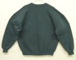 画像4: 90'S RUSSELL ATHLETIC 前Vガゼット付き クルーネック スウェットシャツ ダークグリーン USA製 (VINTAGE)