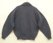 画像4: 90'S RUSSELL ATHLETIC フルジップ スタンドカラー スウェットシャツ ヘザーネイビー メキシコ製 (VINTAGE)