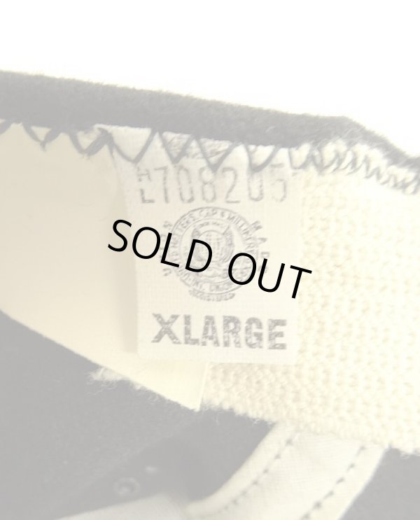 画像6: 60'S UNKNOWN 6パネル ウール ベースボールキャップ ブラック USA製 (DEADSTOCK)