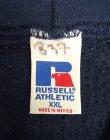 画像2: 90'S RUSSELL ATHLETIC フルジップ スウェットパーカー ネイビー メキシコ製 (VINTAGE)